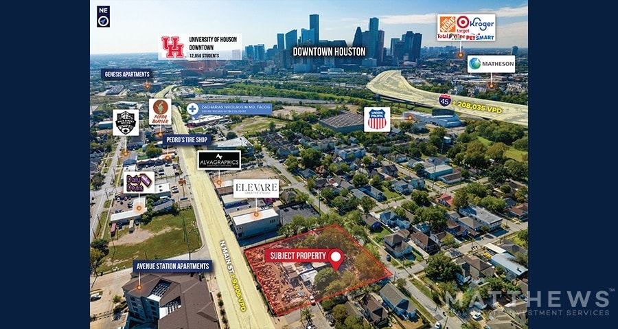 More Photos Of 2009 N Main St, Houston Land For Sale