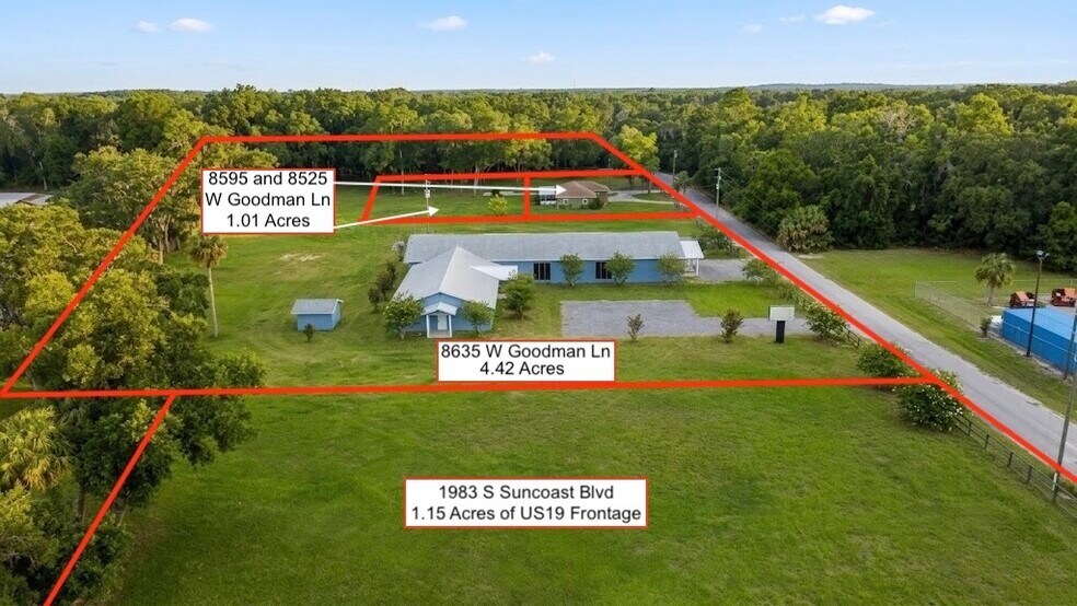 More Photos Of 8635 W Goodman Ln, Homosassa Industrial For Sale