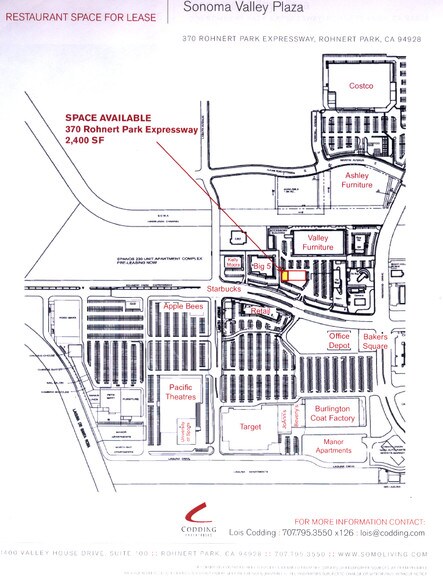 More Photos Of 380 Rohnert Park Expy W, Rohnert Park Freestanding For Lease