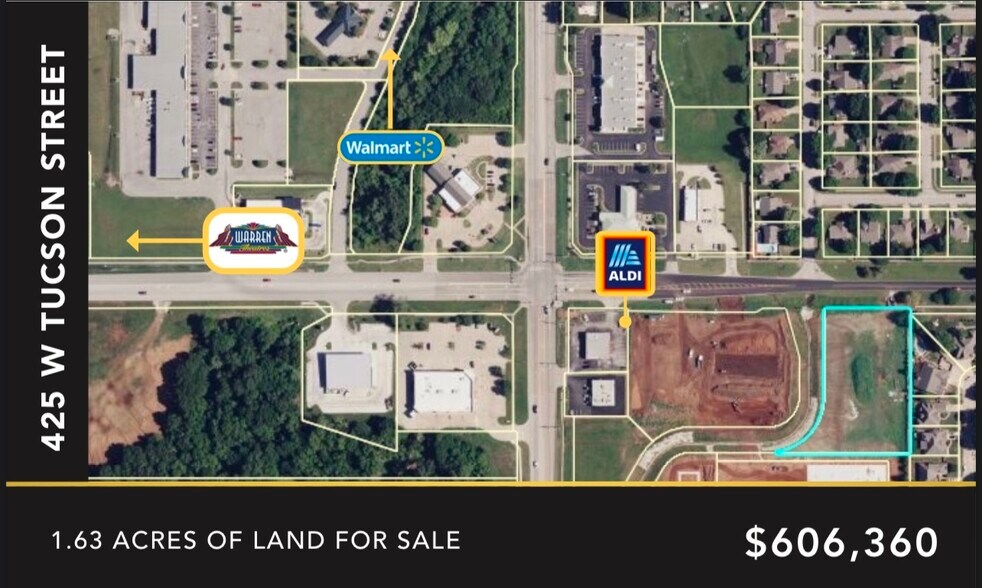 Primary Photo Of 425 Tucson st, Broken Arrow Land For Sale