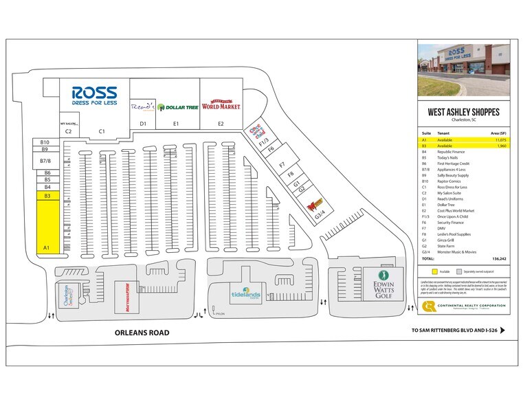 More Photos Of 946 Orleans Rd, Charleston Unknown For Lease