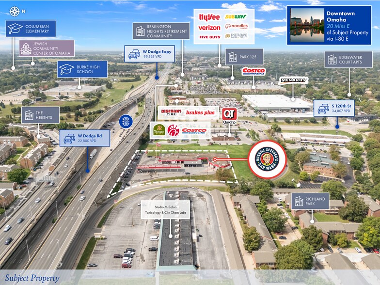 Primary Photo Of 11818 W Dodge Rd, Omaha Carwash For Sale