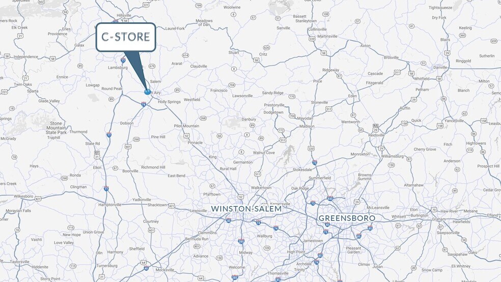 Primary Photo Of 1304 W Pine St, Mount Airy Convenience Store For Sale