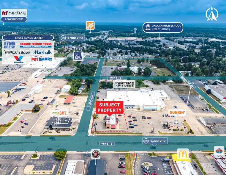 More Photos Of 2001 8th St S, Wisconsin Rapids Freestanding For Sale