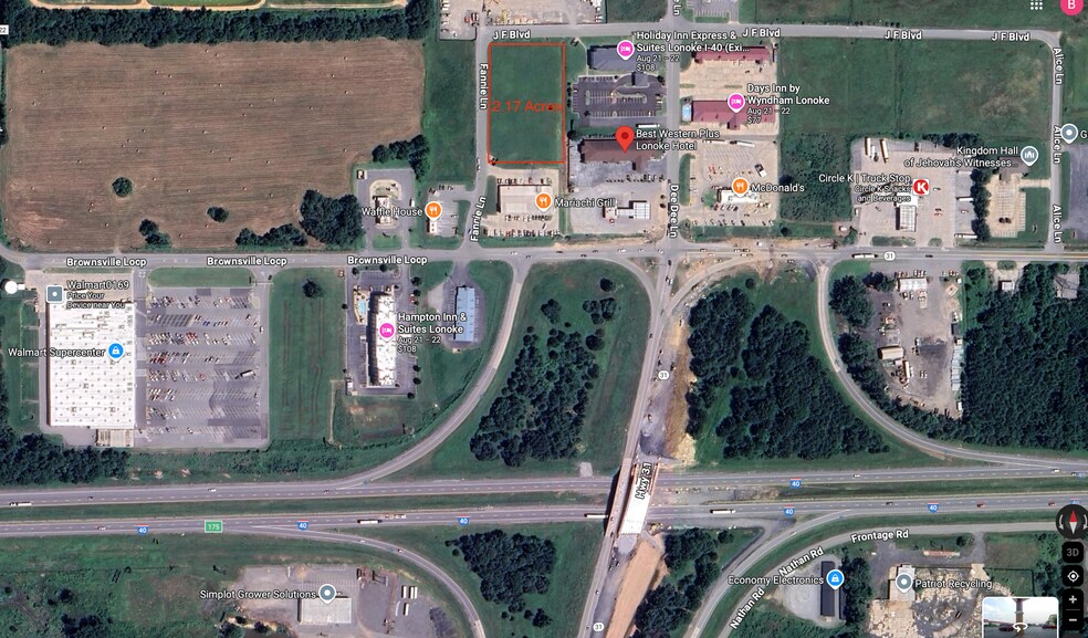 Primary Photo Of Fannie Lane, Lonoke Land For Sale