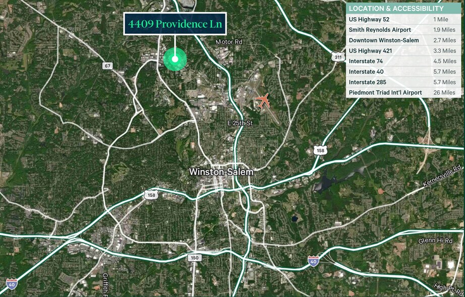 More Photos Of 4409 Providence Ln, Winston-Salem Warehouse For Lease
