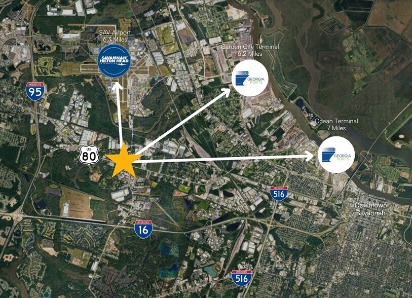 More Photos Of 1744 Old Dean Forest Rd, Savannah Office For Lease