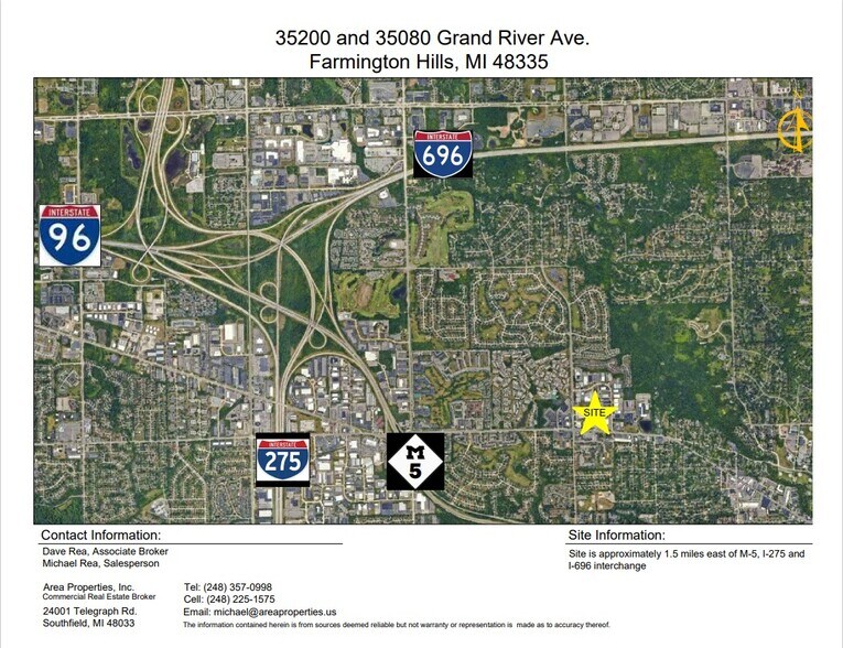 More Photos Of 35200 Grand River Ave, Farmington Hills General Retail For Sale