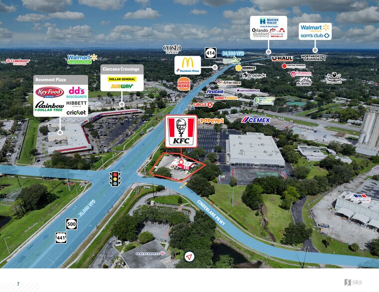 More Photos Of 5808 Cinderlane Pky, Orlando Fast Food For Sale