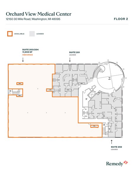 More Photos Of 12150 30 Mile Rd, Washington Twp Medical For Lease