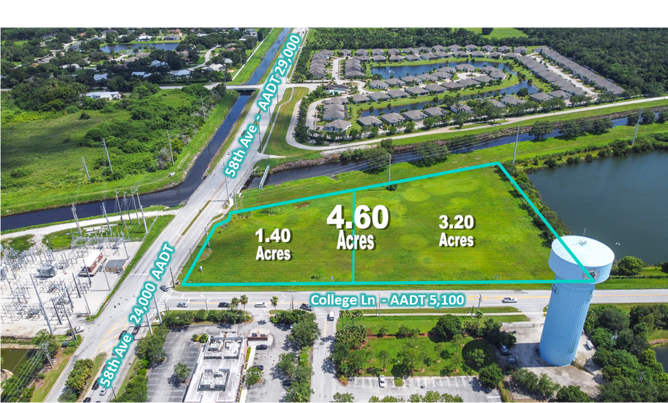 More Photos Of 5831 - 5885 College Ln, Vero Beach Land For Sale