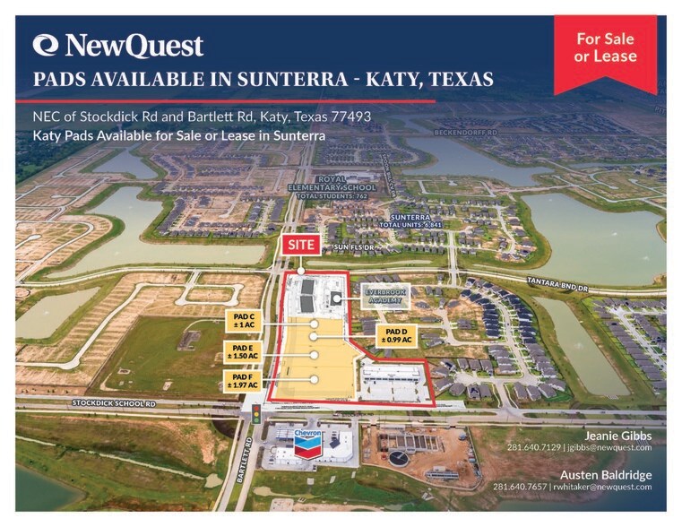 Primary Photo Of NEC of Stockdick Rd and Bartlett Rd, Katy Land For Sale