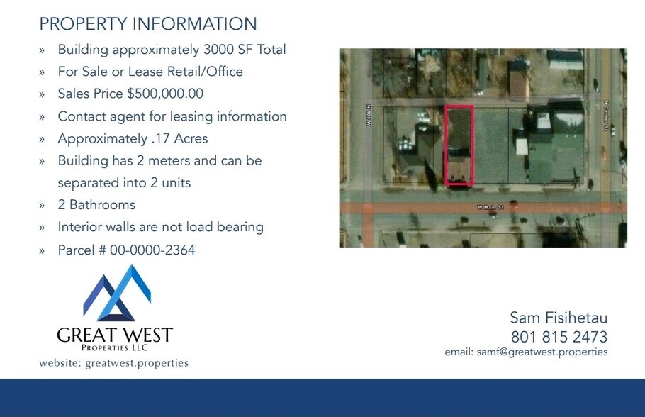 More Photos Of 59 W Main, Duchesne Freestanding For Sale