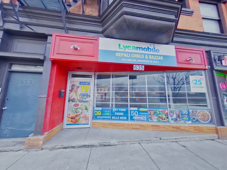 Primary Photo Of 633-639 Lake Ave, Rochester Storefront Retail Residential For Lease