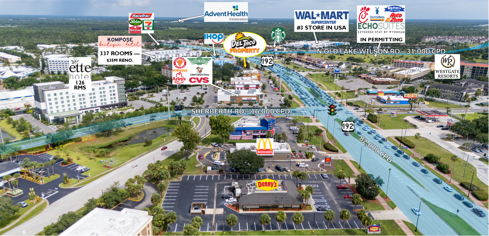 More Photos Of 7531 W US 192, Kissimmee Fast Food For Sale