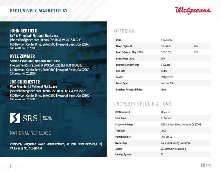 More Photos Of 1715 N Bristol St, Santa Ana General Retail For Sale