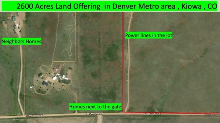 More Photos Of CR 154, Kiowa Land For Sale