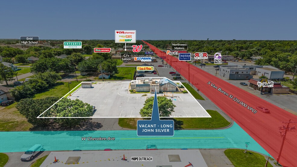 More Photos Of 309 S Van Buren St, Enid Fast Food For Sale