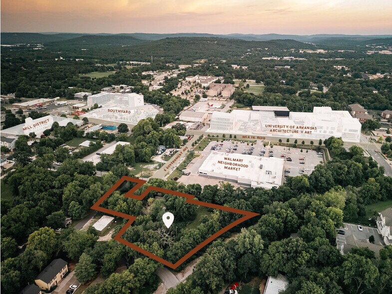 Primary Photo Of 449 S University Ave, Fayetteville Land For Sale