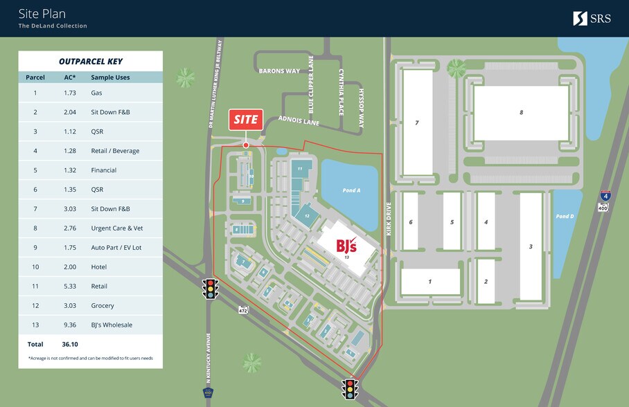 More Photos Of NWQ Howland blvd @ I-4, Deland Land For Lease
