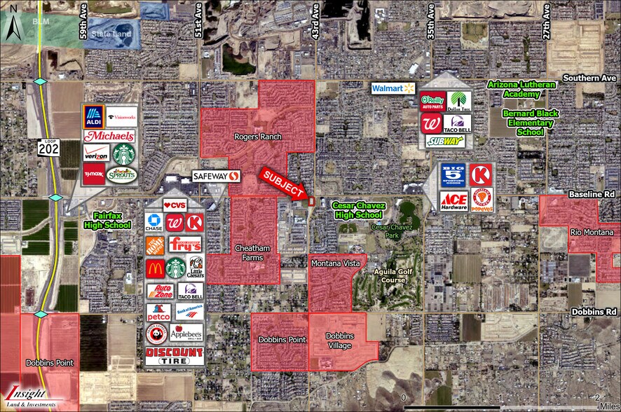 More Photos Of 43rd Ave & Baseline Rd, Phoenix Land For Sale