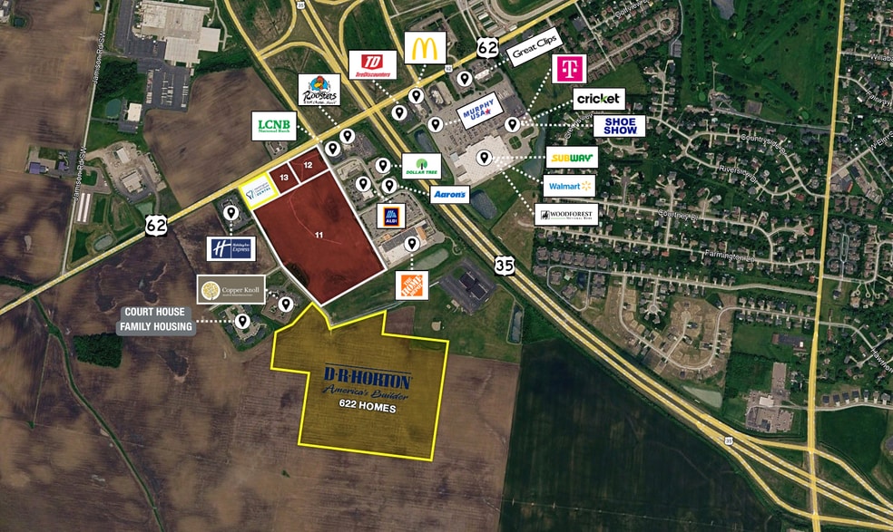 More Photos Of US 35 & US 62- Lot 20, Washington Court House Land For Lease