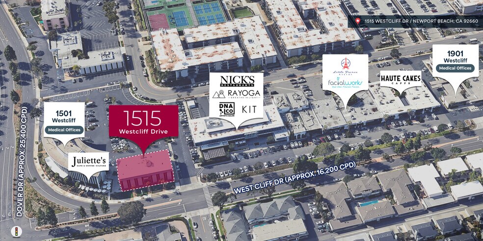 Primary Photo Of 1515 Westcliff Dr, Newport Beach Medical For Lease