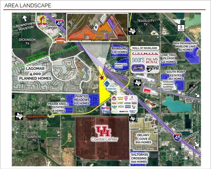 More Photos Of I-45 & FM 1764, La Marque Land For Sale