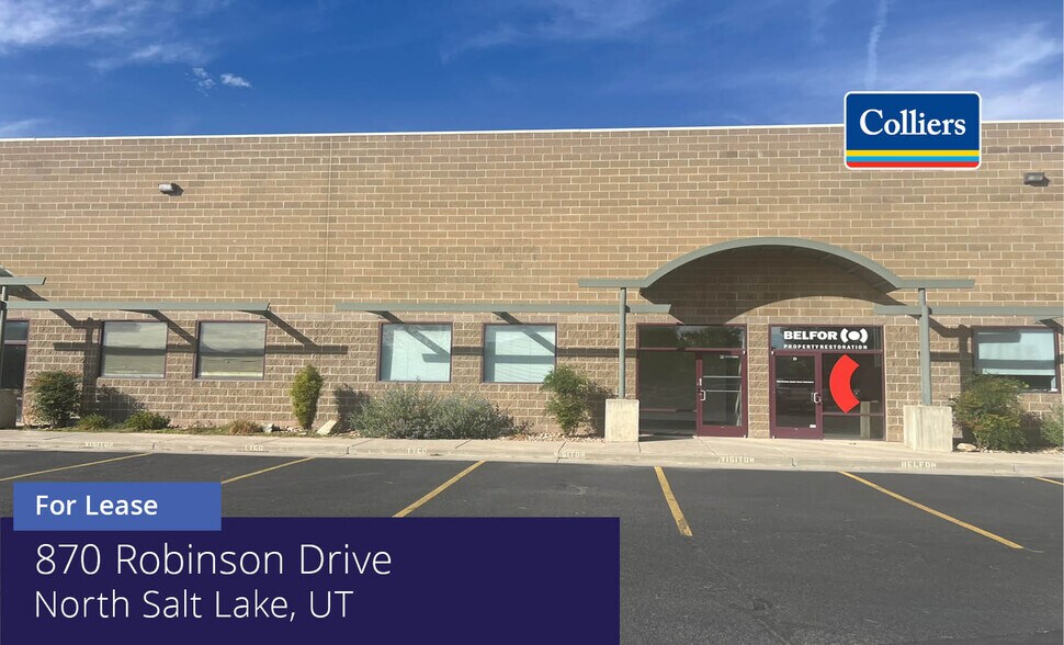 Primary Photo Of 870 W Robinson Dr, North Salt Lake Warehouse For Lease