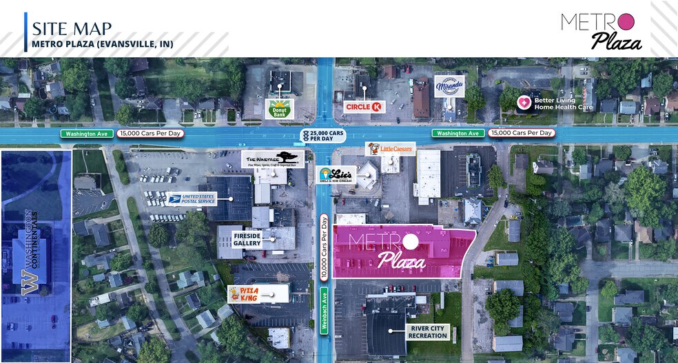 More Photos Of 1016 S Weinbach Ave, Evansville Storefront Retail Office For Sale