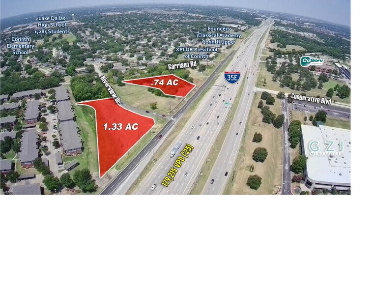 Primary Photo Of S I-35 E, Corinth Land For Sale