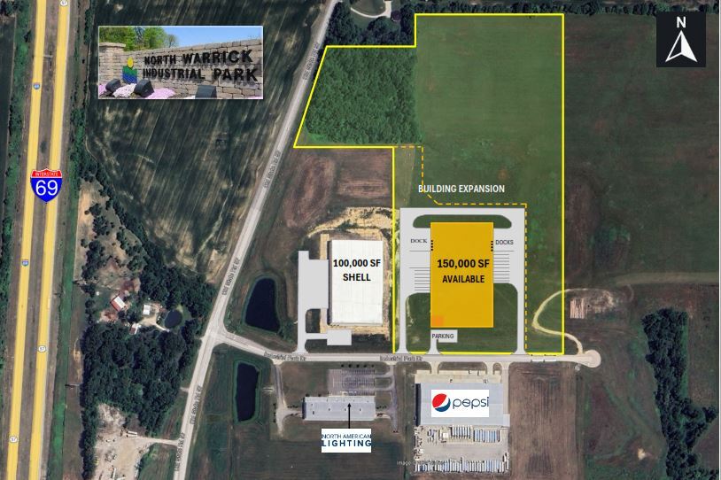 More Photos Of 11734 Industrial Park Dr, Elberfeld Warehouse For Sale