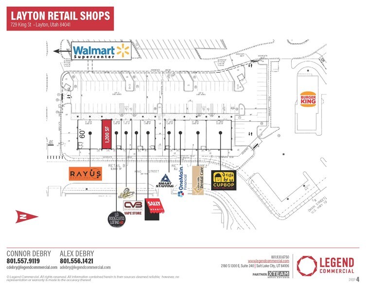 More Photos Of 729 King St, Layton Storefront For Lease