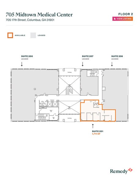 More Photos Of 705 17th St, Columbus Medical For Lease