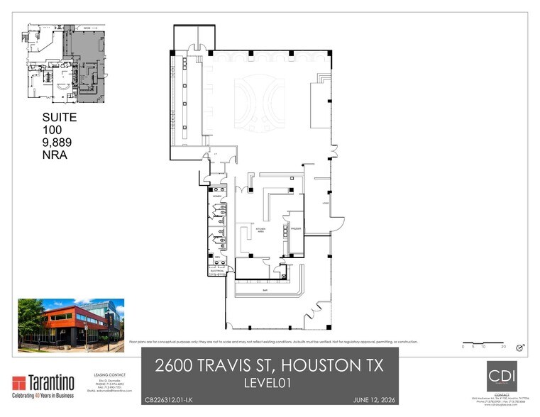 More Photos Of 2600 Travis St, Houston Freestanding For Lease