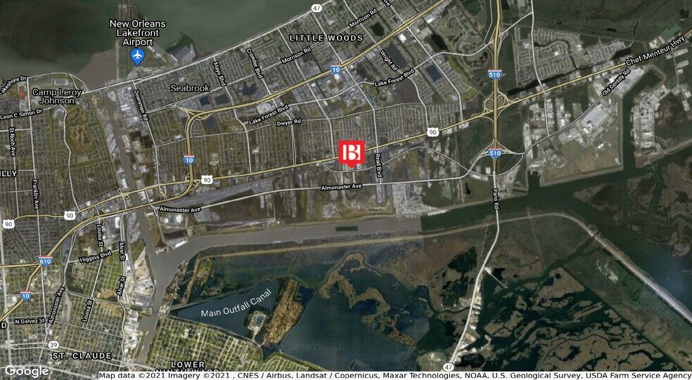 More Photos Of 9575 Old Gentilly Rd, New Orleans Land For Lease