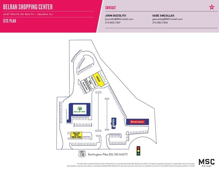 More Photos Of 4037 Route 130, Delran Unknown For Lease