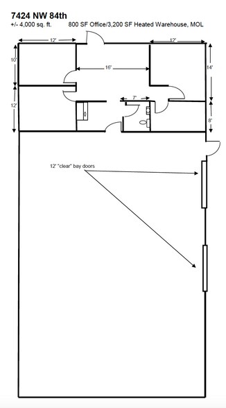 More Photos Of 7424 NW 84th St, Oklahoma City Manufacturing For Lease
