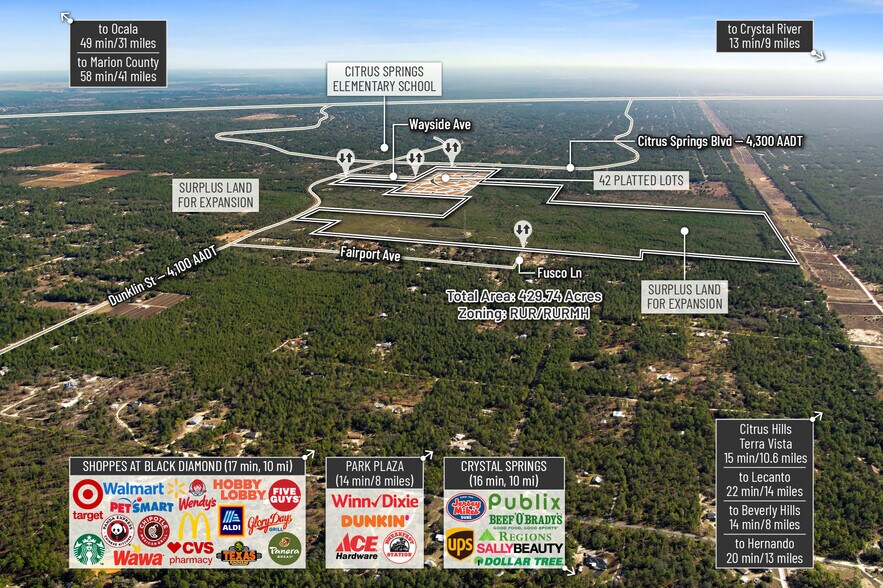 More Photos Of 5181 W Dunklin St, Dunnellon Land For Sale