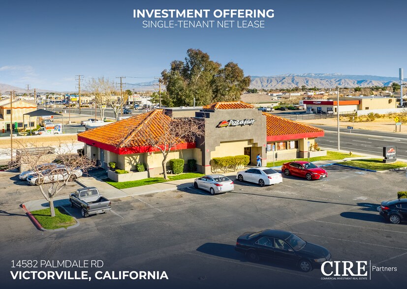 Primary Photo Of 14582 Palmdale Rd, Victorville Fast Food For Sale