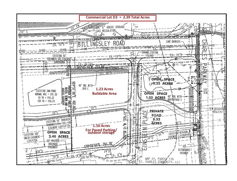 Billingsley Rd & Einstein Pl, Waldorf, MD 20602 Land For Lease