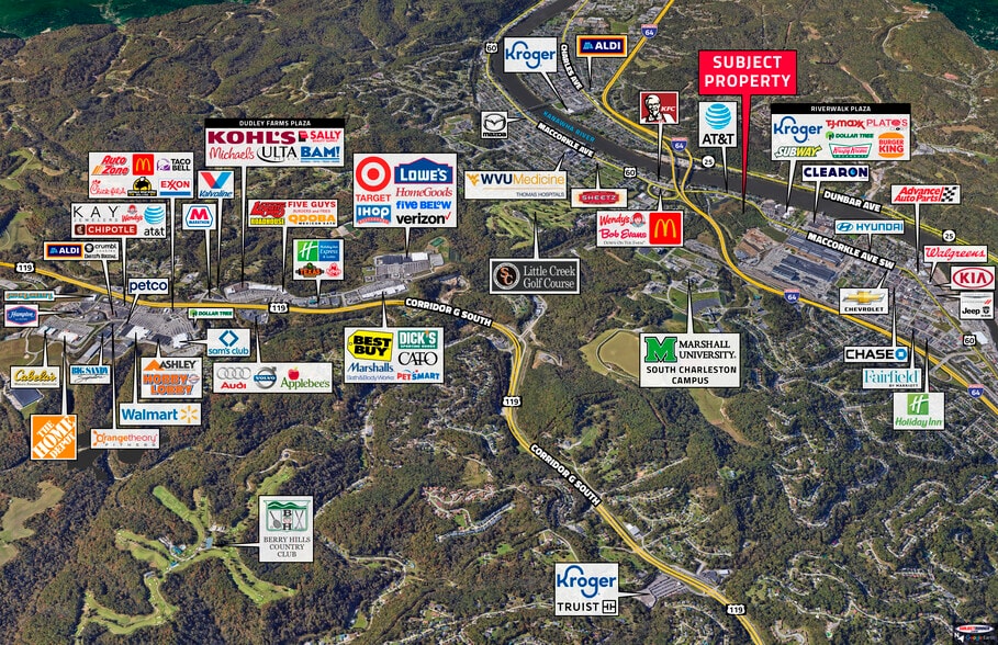 More Photos Of 90 MacCorkle Ave, South Charleston General Retail For Lease