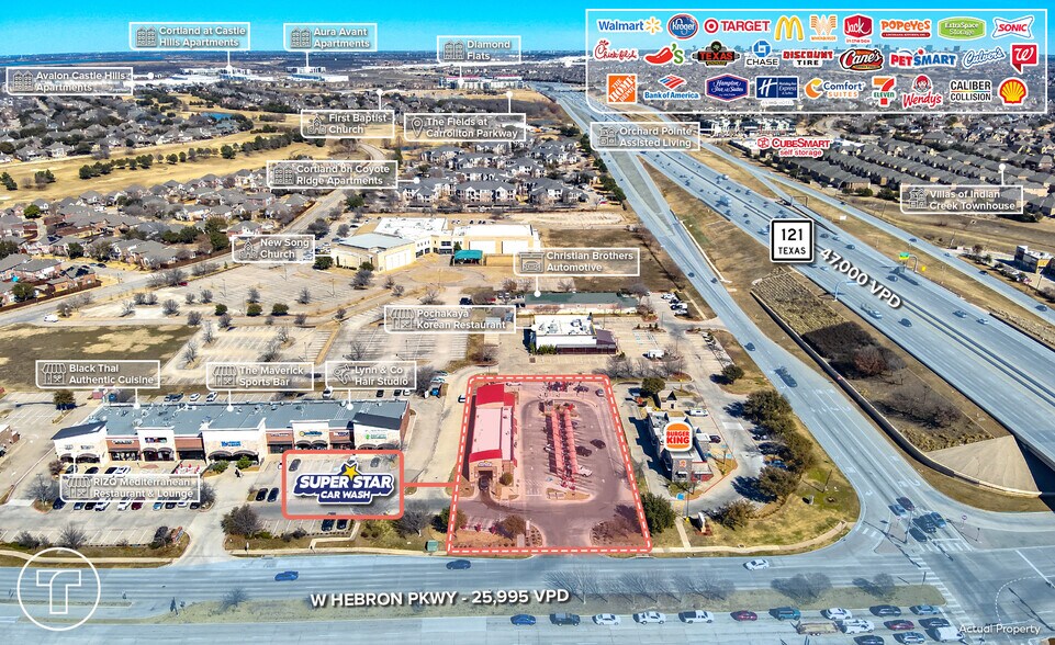 More Photos Of 1604 W Hebron Pky, Carrollton Carwash For Sale