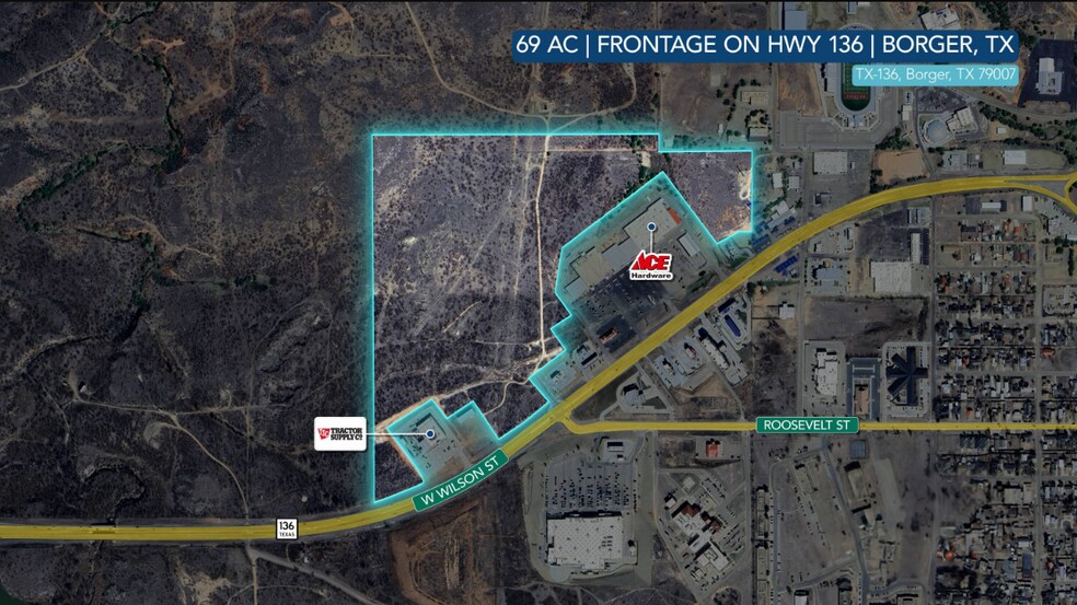 More Photos Of 1600 Wilson, Borger Land For Sale