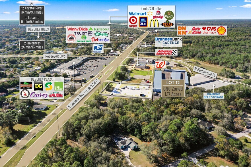 More Photos Of 4154 Lecanto Highway, Beverly Hills Land For Sale