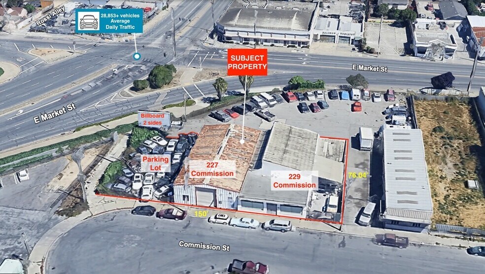 Primary Photo Of 227 Commission St, Salinas Showroom For Sale
