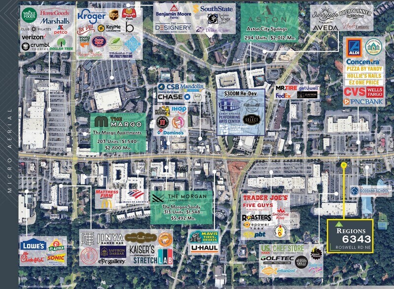 More Photos Of 6343 Roswell Rd NE, Sandy Springs General Retail For Sale