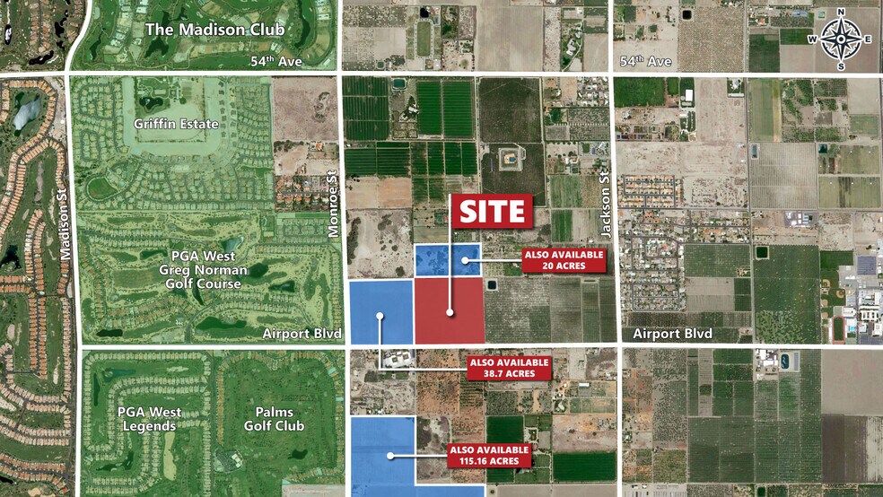More Photos Of Airport Blvd, Vista Santa Rosa Land For Sale