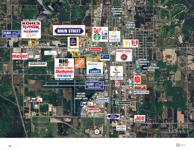 More Photos Of 1360-1374 W Main St, Gaylord Storefront For Sale