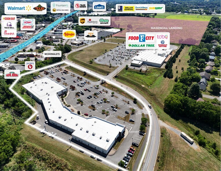 More Photos Of 2231-2263 Sandstone Dr, Morristown Storefront For Sale